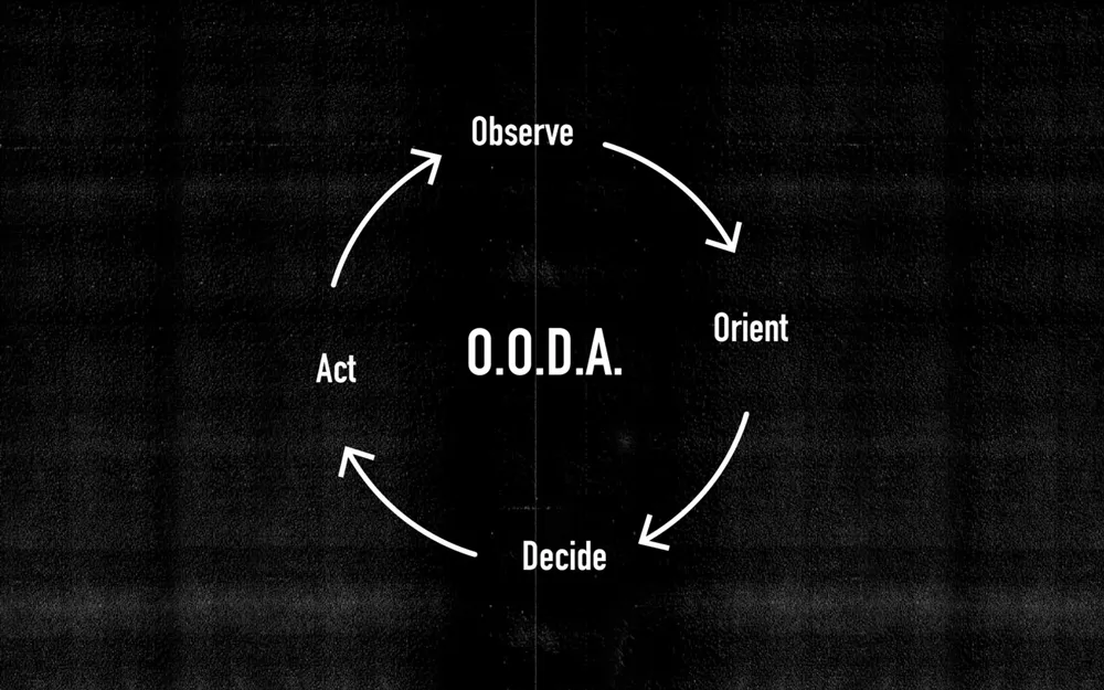Observe Orient Decide Act (and repeat)